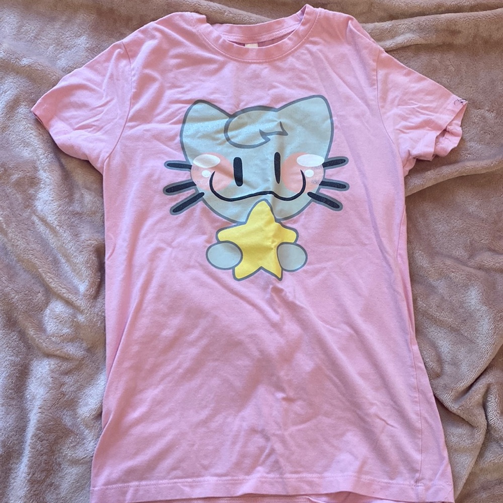 Pink Graphic Baby Tee